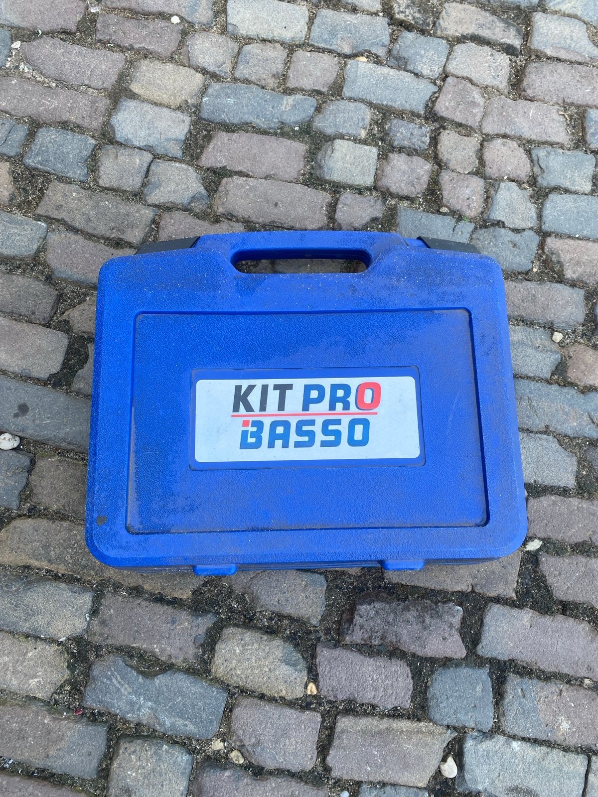 Basso Kit Pro BH55D tacker/nietmachine in koffer, Ophalen of Verzenden, Gebruikt, Tacker/nietmachine, Overige merken