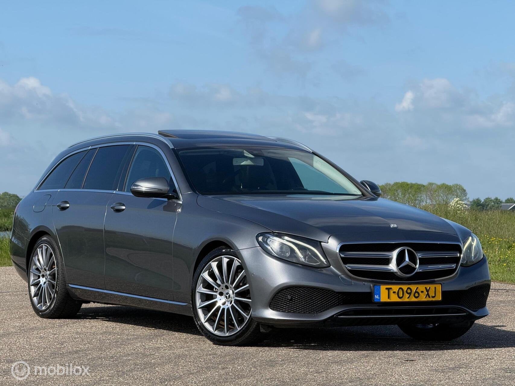 Mercedes E-klasse Estate 220 d Prestige Plus, Automaat, Achterwielaandrijving, Gebruikt, Leder