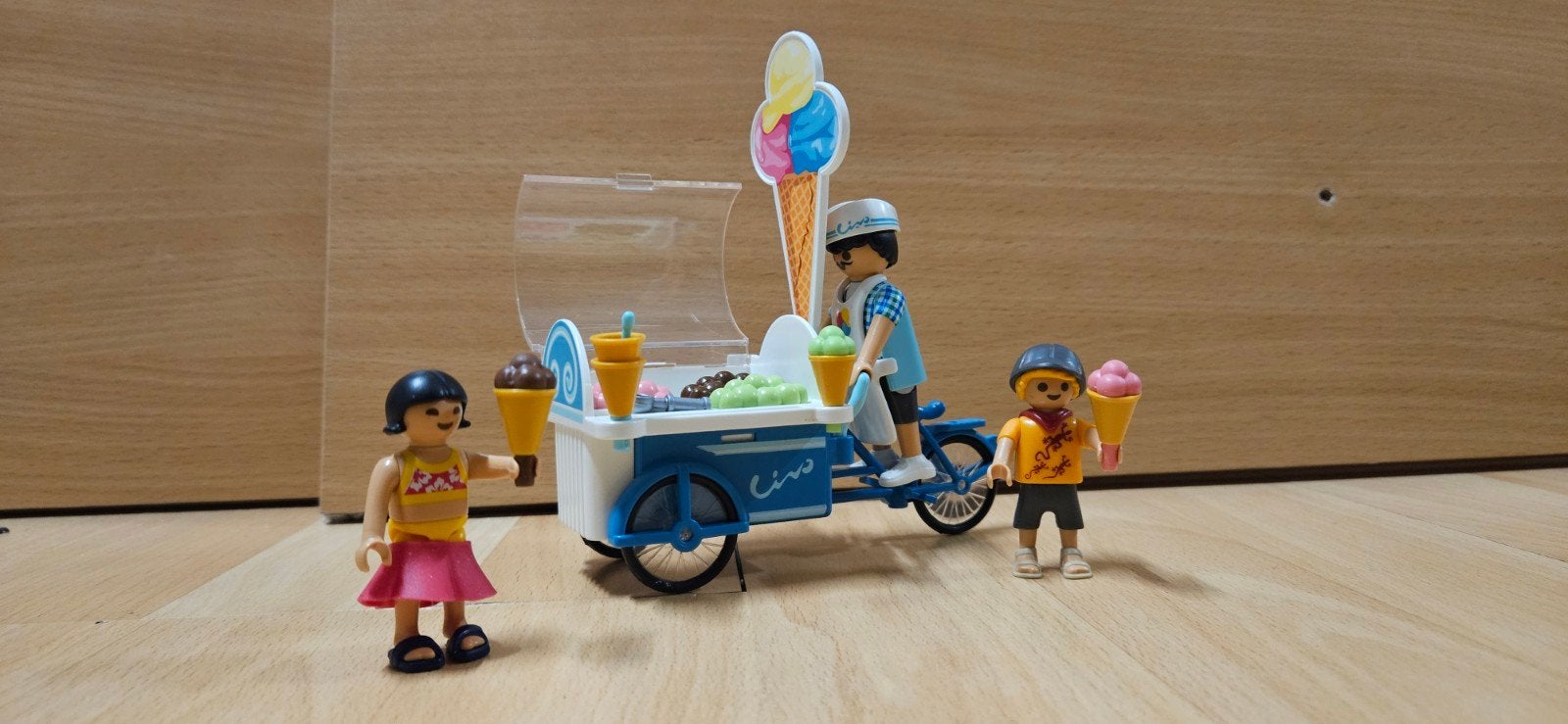 Playmobil Family Fun ijsverkoper 9426, Complete set, Voertuig, Nieuw, Family fun