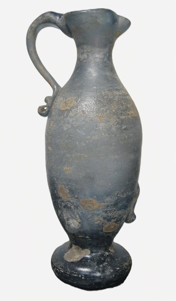 Vintage Japanse glazen kruik., Ophalen