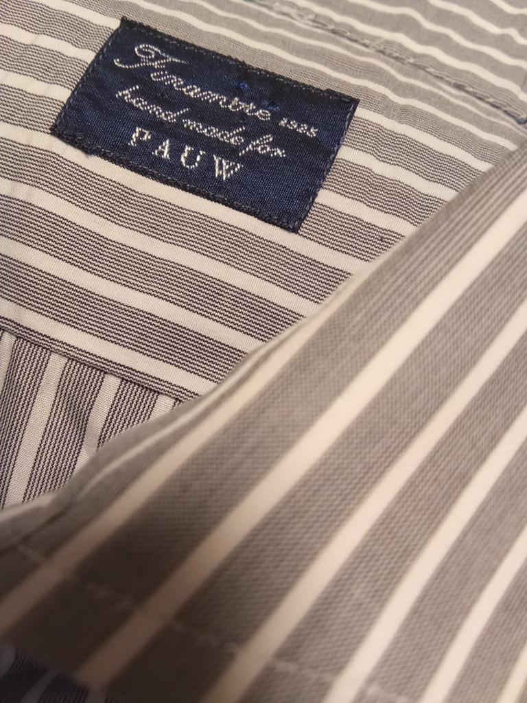 Finamore shirt, Verzenden, Zo goed als nieuw, Overige kleuren, Halswijdte 43/44 (XL)