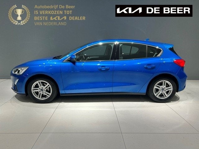 FORD Focus 1.0 EcoBoost 100pk Trend Edition Business, Gebruikt, Blauw, Origineel Nederlands, Bedrijf