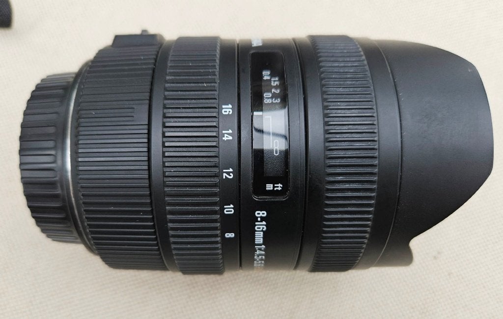 Sigma Groothoeklens 8 - 16 mm, Gebruikt, Sigma, Canon EF-S, Groothoeklens