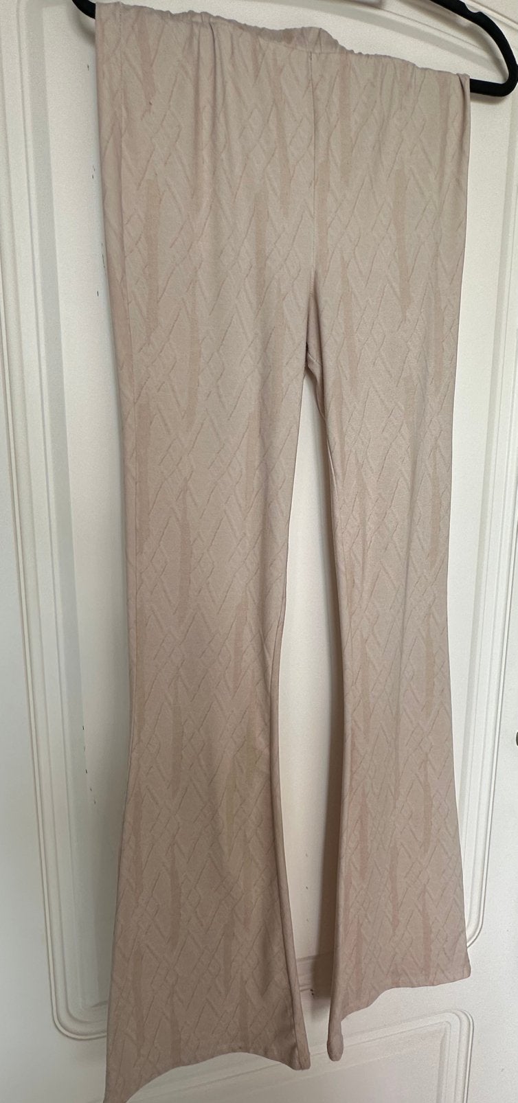 Moost Wanted , flaire broek, maat L, Kleding | Dames, Maat 38/40 (M), Beige, Ophalen of Verzenden, Zo goed als nieuw