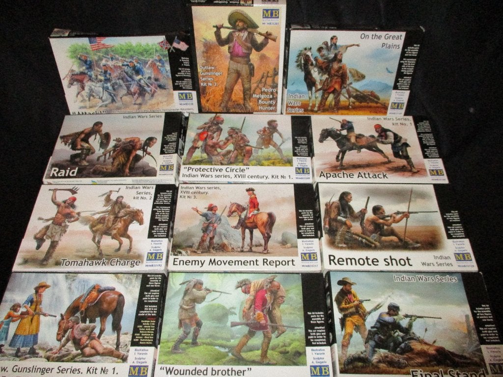 H-788,PARTIJ 1-35,BOUWDOZEN US,WESTERN FIGUREN, Hobby en Vrije tijd, Modelbouw | Figuren en Diorama's, Ophalen of Verzenden, Nieuw