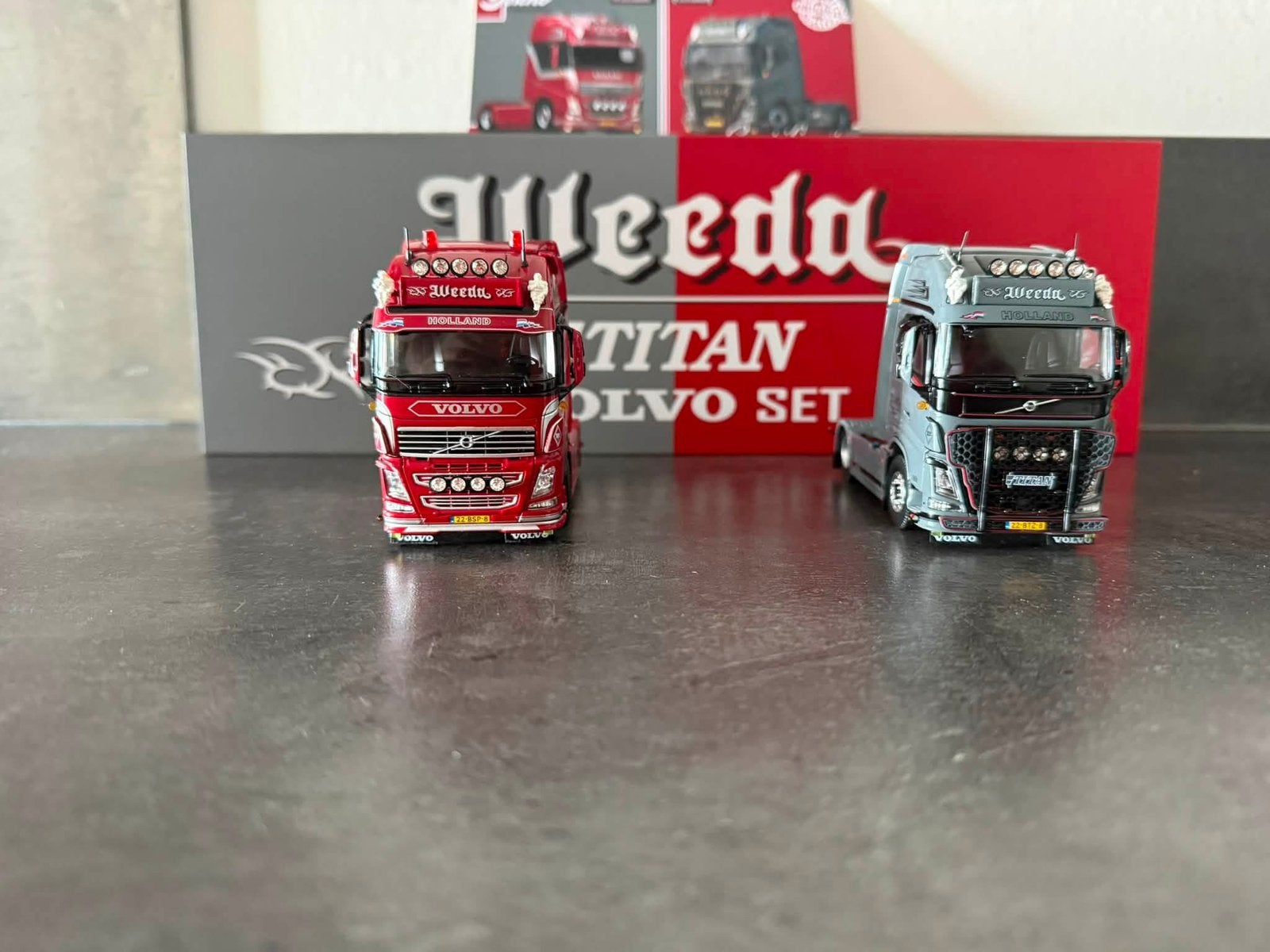 Tekno - Volvo Titan set, Ophalen of Verzenden, Nieuw, Bus of Vrachtwagen, Tekno