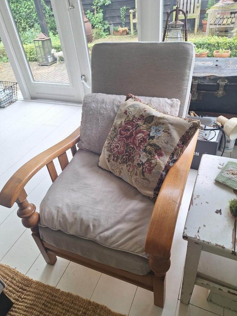 Vintage fauteuil, rookstoel, Ophalen
