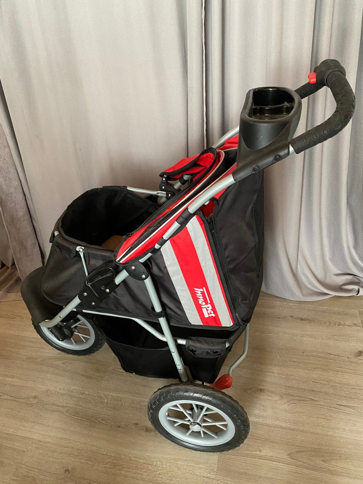 InnoPet Buggy Comfort EFA Eco Rood/Zwart, Ophalen of Verzenden, Zo goed als nieuw