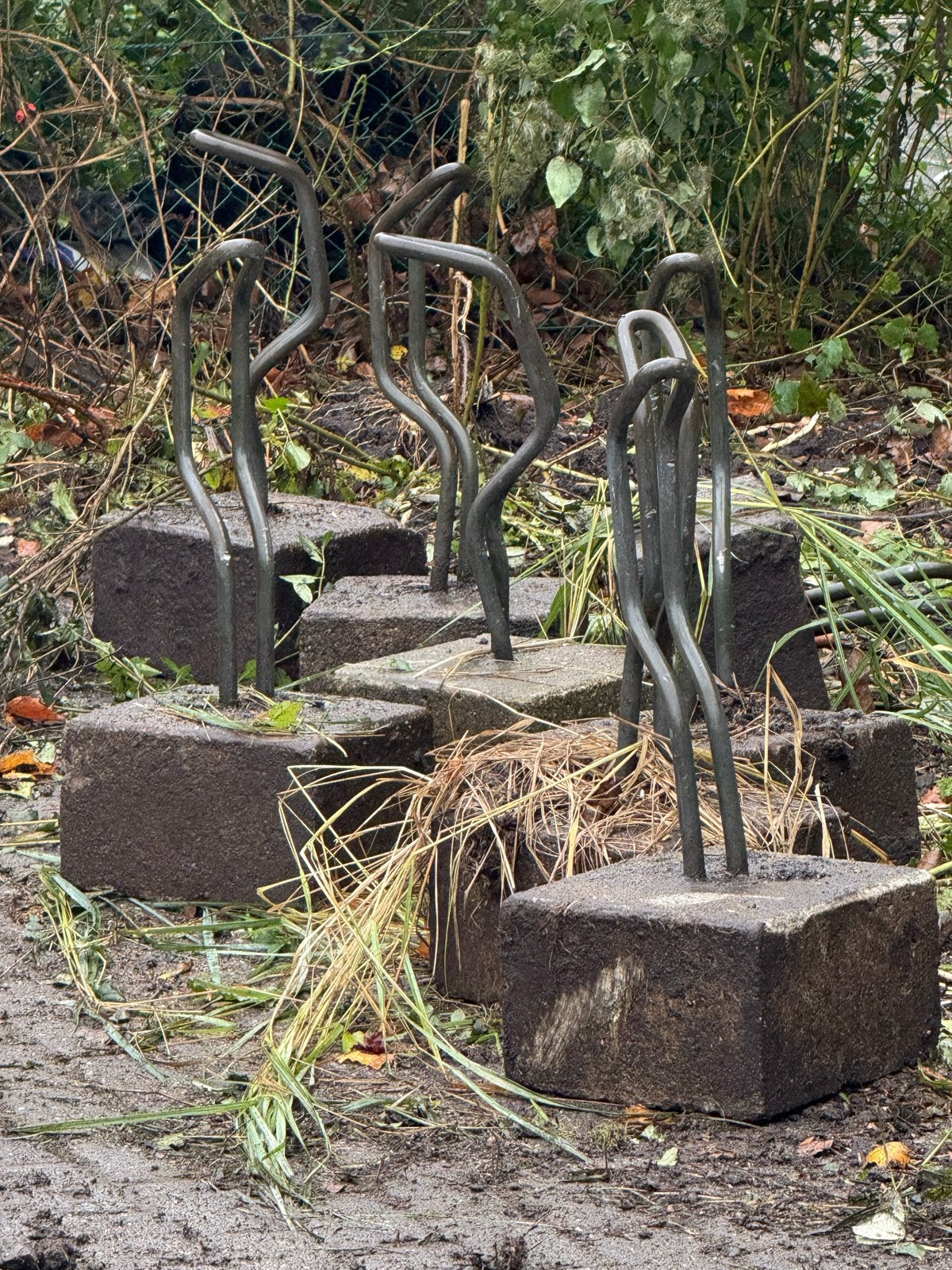 Mooie fietsenrekken, circa 8 stuks, Ophalen of Verzenden, Gebruikt