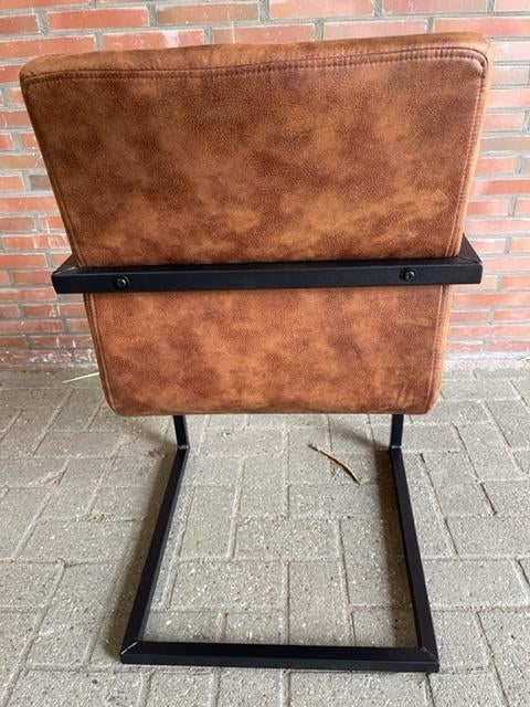 Stoelen armsteun extra sterk kleur Cognac gratis thuis actie, Overige kleuren, Nieuw, Ophalen of Verzenden, Stof