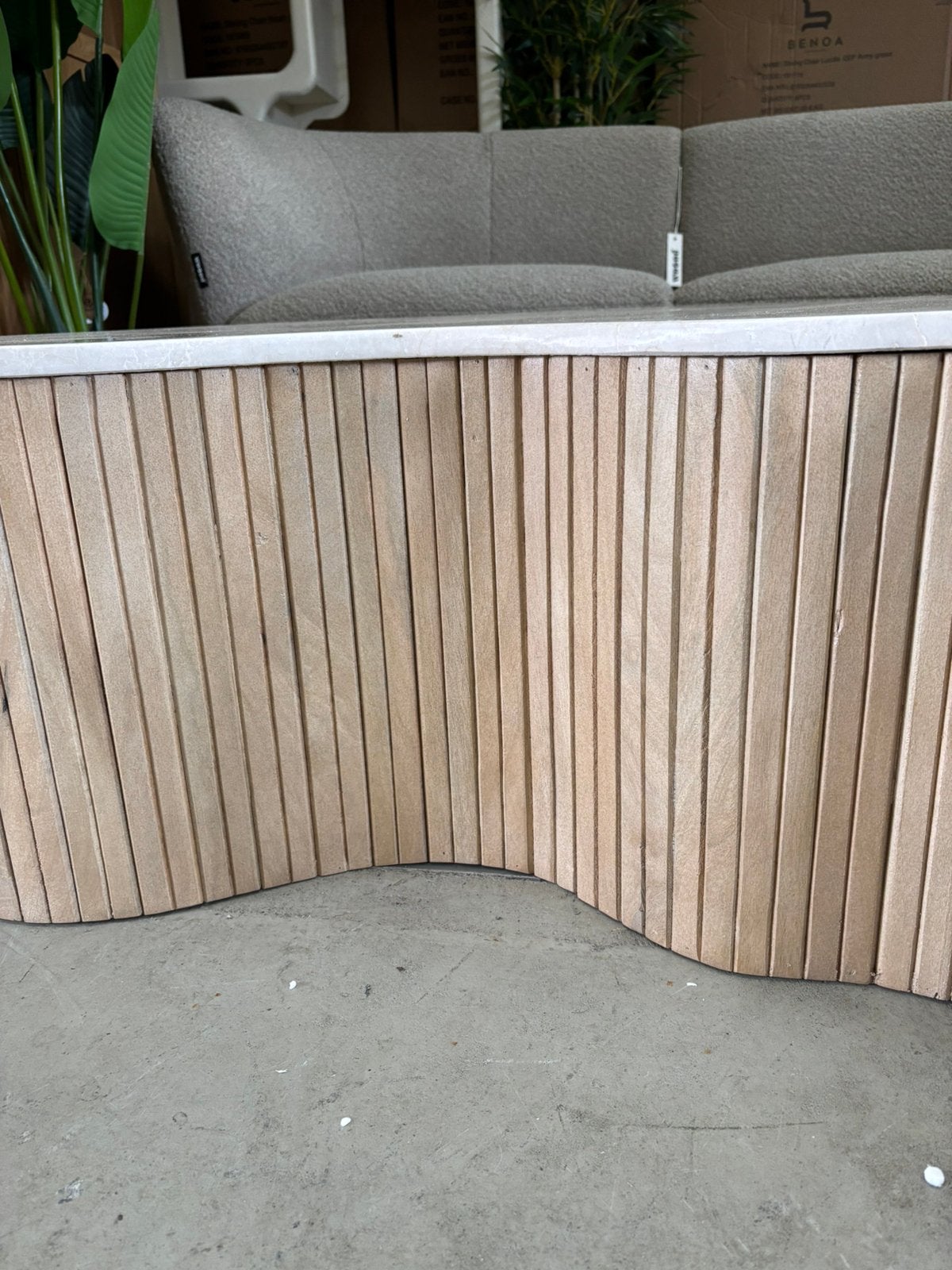 Organsiche salontafel 129x84 cm Kira van Eleonora, Ophalen