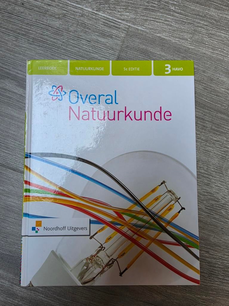 Overal natuurkunde 3havo 5de editie, Boeken, Ophalen of Verzenden, Zo goed als nieuw, VWO, Natuurkunde