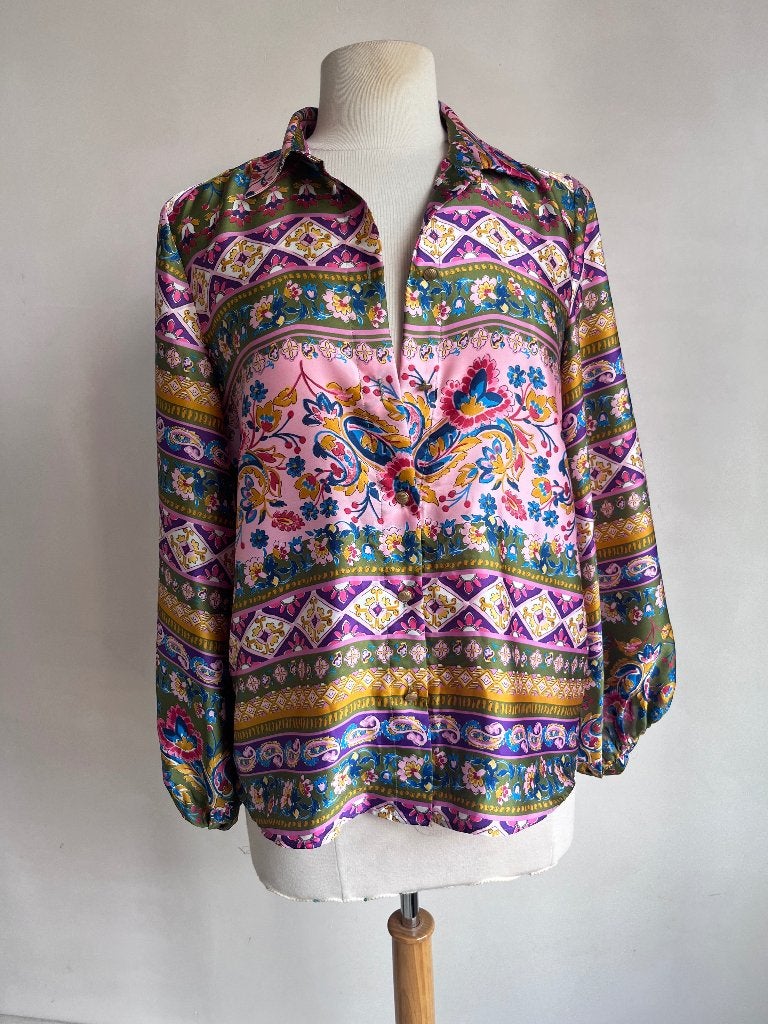 zara blouse maat s, Kleding | Dames, Zara, Verzenden, Zo goed als nieuw, Maat 36 (S)