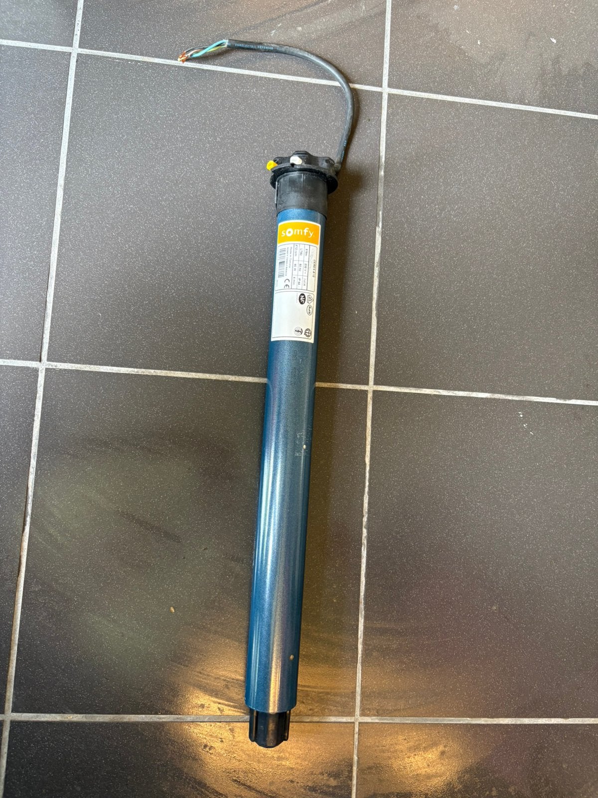 Rolluik buismotoren Somfy Faber Simu - zo goed als nieuw, Doe-het-zelf en Verbouw, 200 cm of meer, Wit, Ophalen of Verzenden, Zo goed als nieuw
