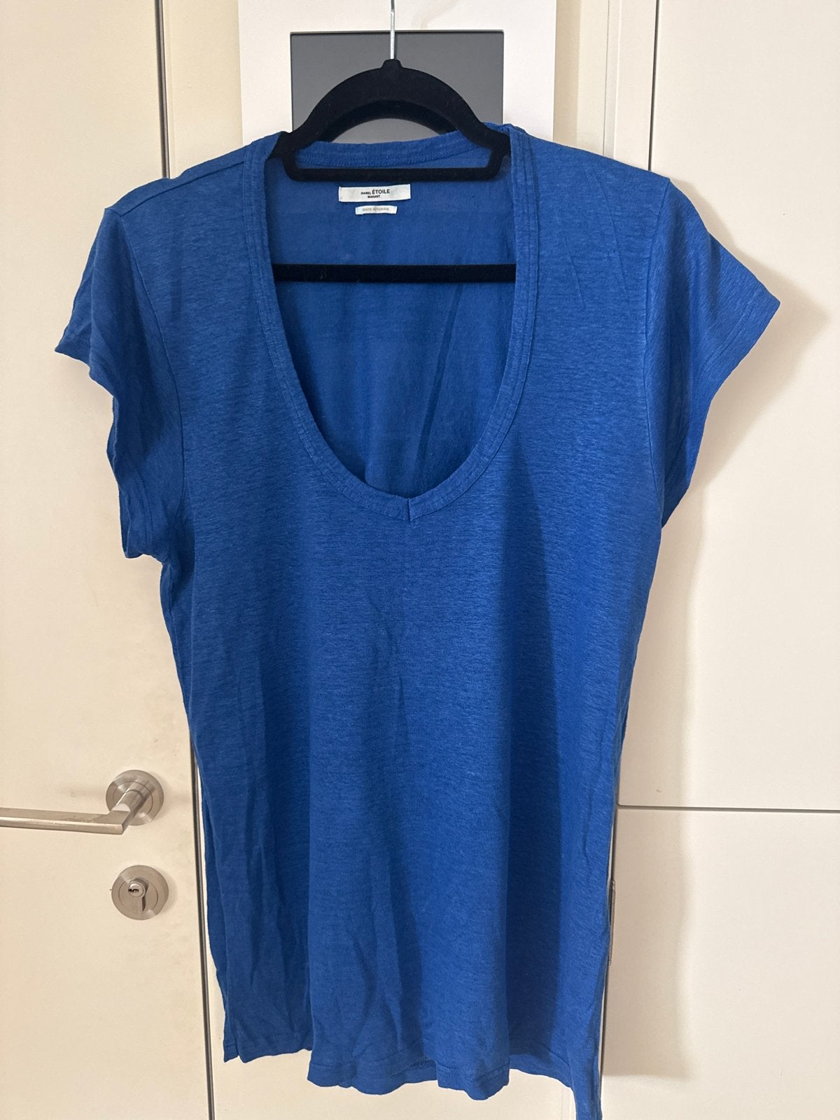 Isabel Marant Étoile Zankou T-shirt - Blauw L, Blauw, Maat 42/44 (L), Ophalen of Verzenden, Korte mouw
