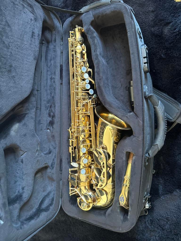 Selmer Super Action 80 Altsaxofoon - Perfecte Staat, Ophalen of Verzenden, Zo goed als nieuw, Alt, Met koffer
