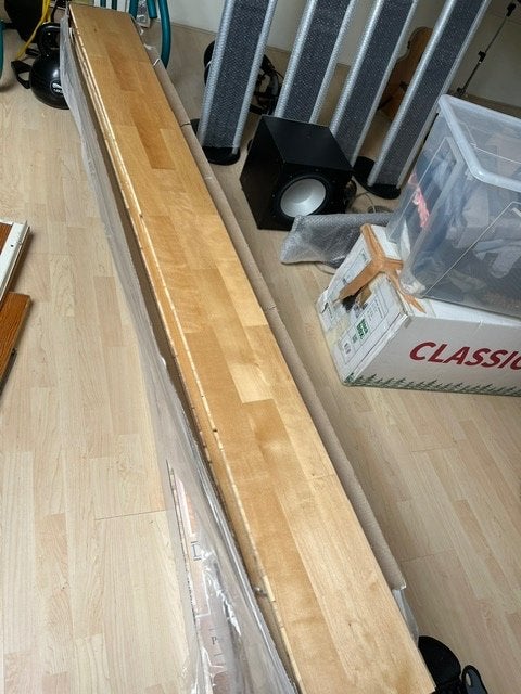 Berkhout Vloer Parket, Zo goed als nieuw, 10 m² of meer, 10 tot 30 cm, Hout