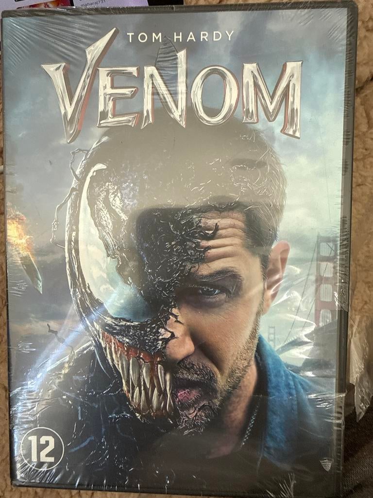 Venom DVD - Actiethriller met Tom Hardy (Nieuw in verpakking, Vanaf 12 jaar, Ophalen of Verzenden, Nieuw in verpakking, Actiethriller