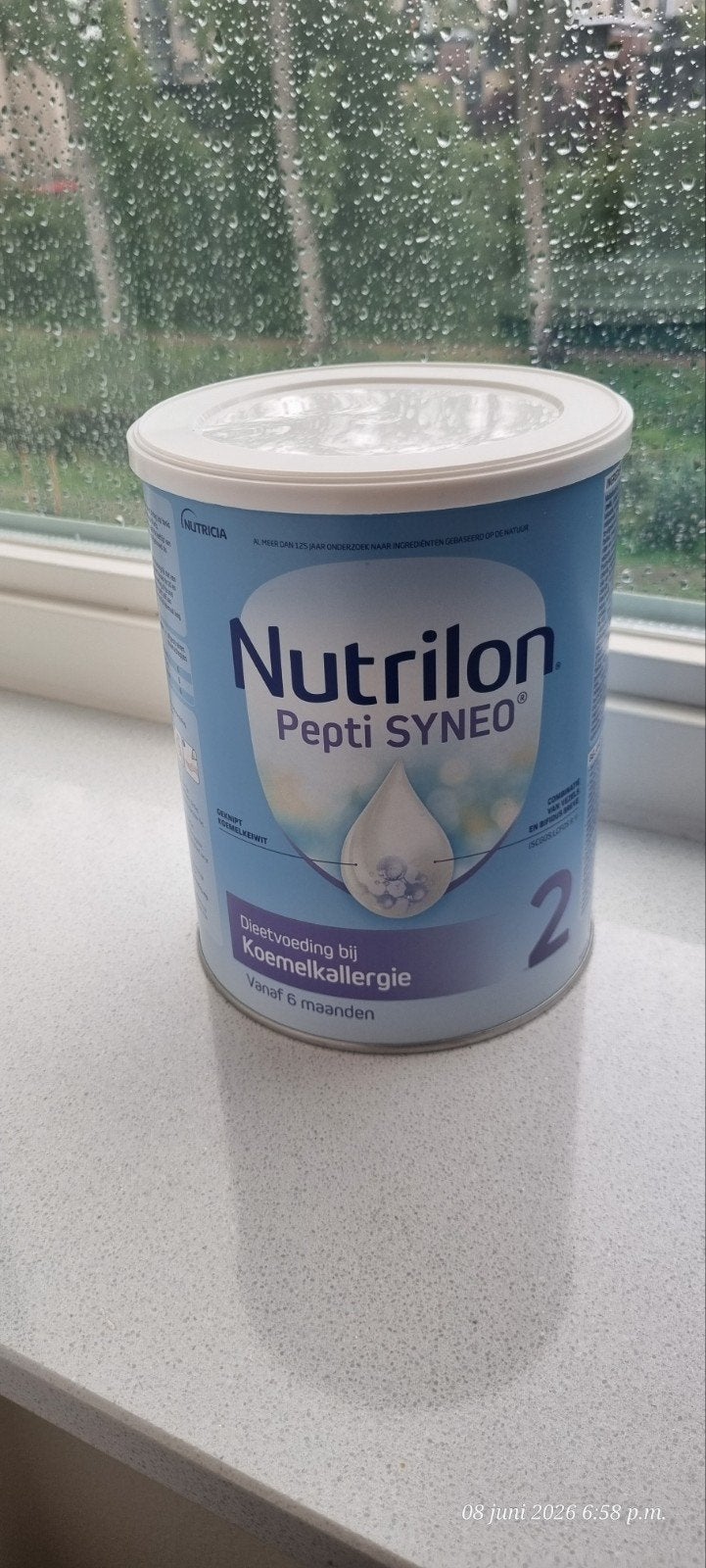 2X Nutrilon Pepti SYNEO 2 - Dieetvoeding Koemelkallergie, Kinderen en Baby's, Babyvoeding en Toebehoren, Ophalen, Nieuw, Overige typen