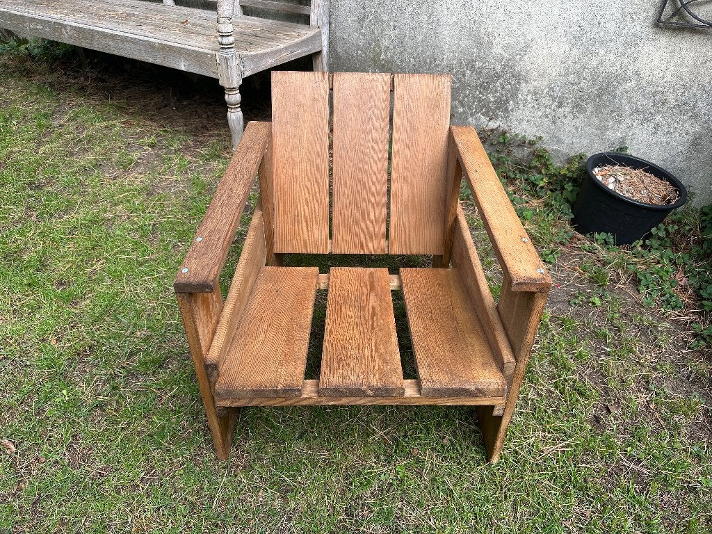 kratstoel Rietveld, Ophalen