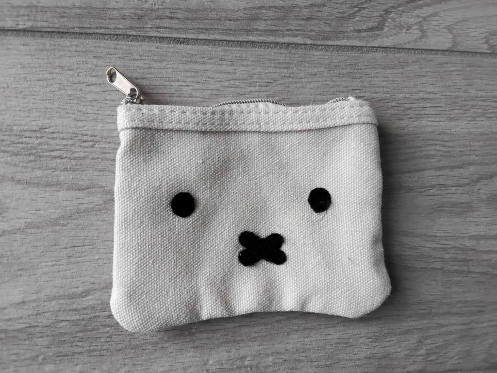 Miffy Nijntje kleine portemonnee / etui wit, Ophalen of Verzenden, Zo goed als nieuw, Wit