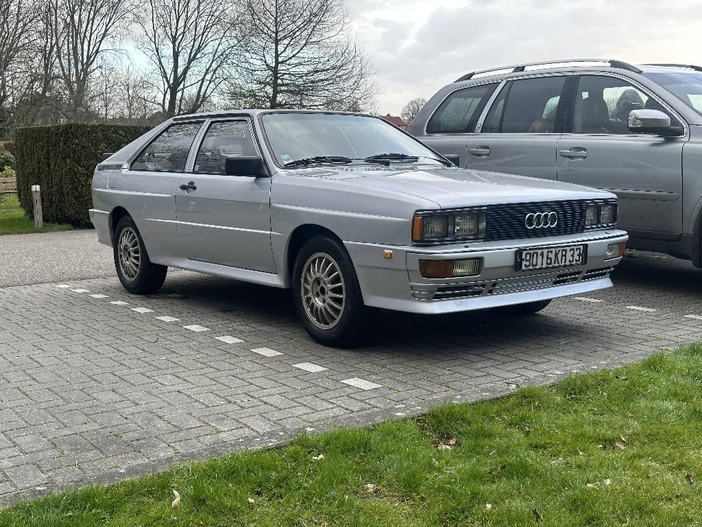 Audi ur quattro ruil lancia delta integrale evo 2, 1140 kg, Beige, 156 pk, Bruin