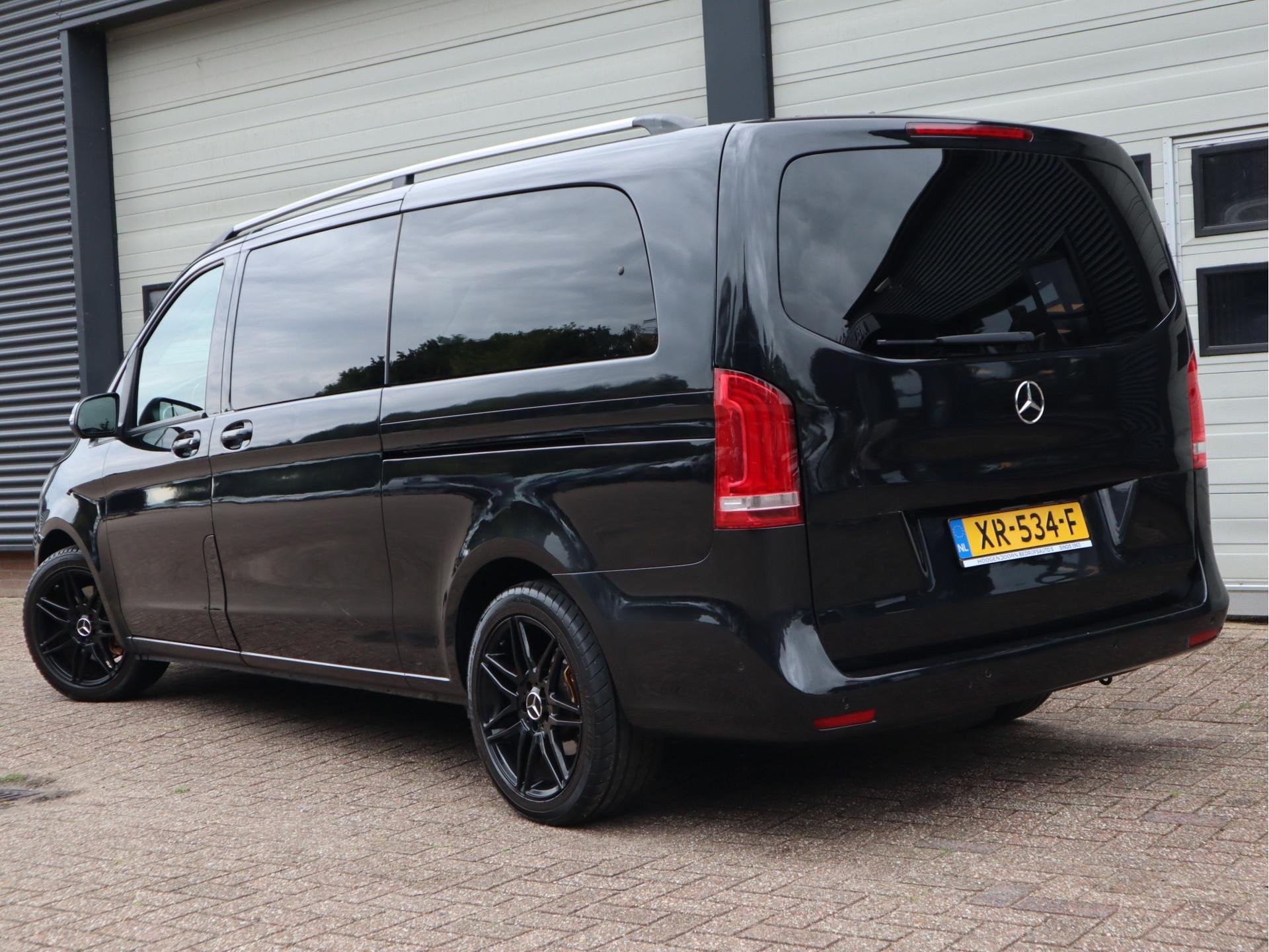 Mercedes-Benz V-klasse 220d Euro 6 - 8 Pers. Extra Lang L3 -, Auto's, Metallic lak, Stof, Gebruikt, 4 cilinders