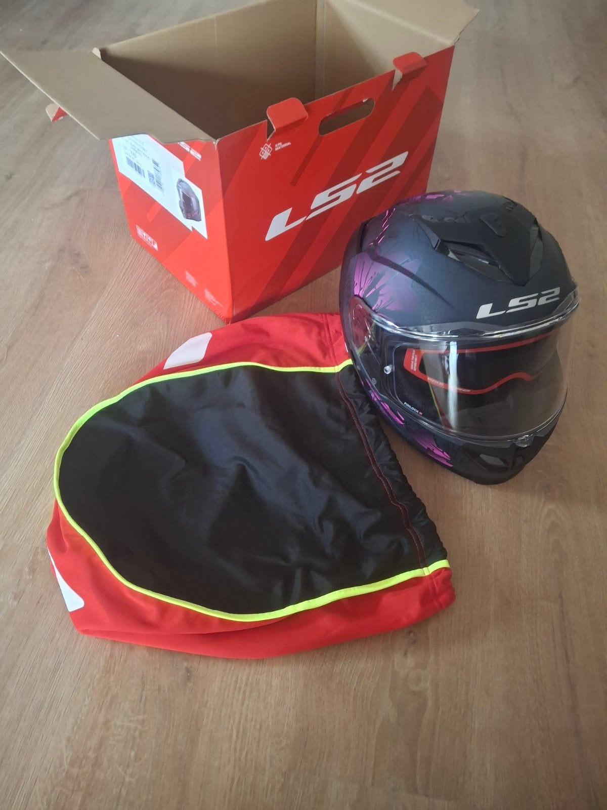 LS2 FF818 Storm III Integraalhelm - Nieuwstaat, Ophalen of Verzenden, Nieuw zonder kaartje, Integraalhelm, Overige merken