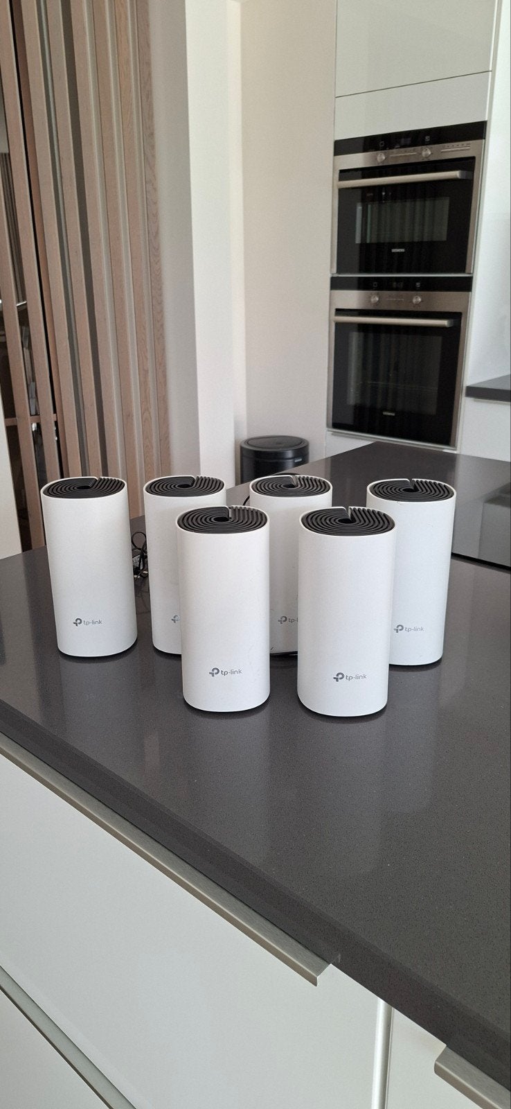 6 stuks TP-Link Deco M4 AC1200 Whole Home Mesh Wi-Fi Systeem, Ophalen of Verzenden, Zo goed als nieuw, Router, TP-Link