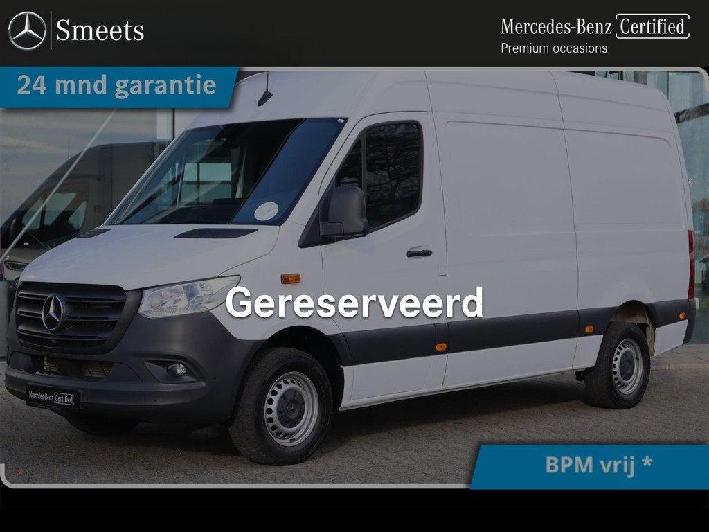 Mercedes-Benz Sprinter 317 CDI L2H2 FACELIFT AUT., Auto's, Bestelauto's, Bedrijf, Te koop, Mercedes-Benz Certified, Achteruitrijcamera