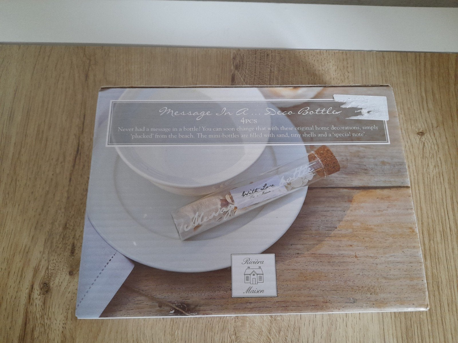 4x message in a bottle van riviera maison, Verzenden, Nieuw