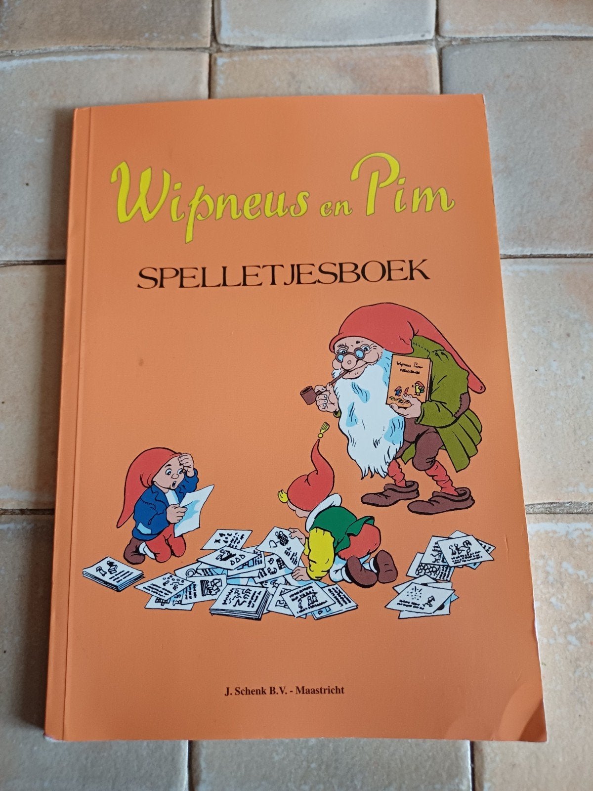 Wipneus en Pim Spelletjes boek (Zeer goede staat), Verzenden, Zo goed als nieuw