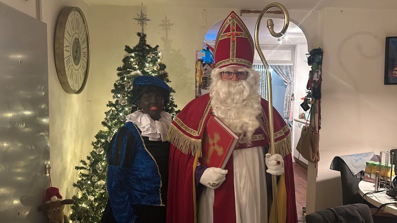sinterklaas met originele pieten te huur, Ophalen