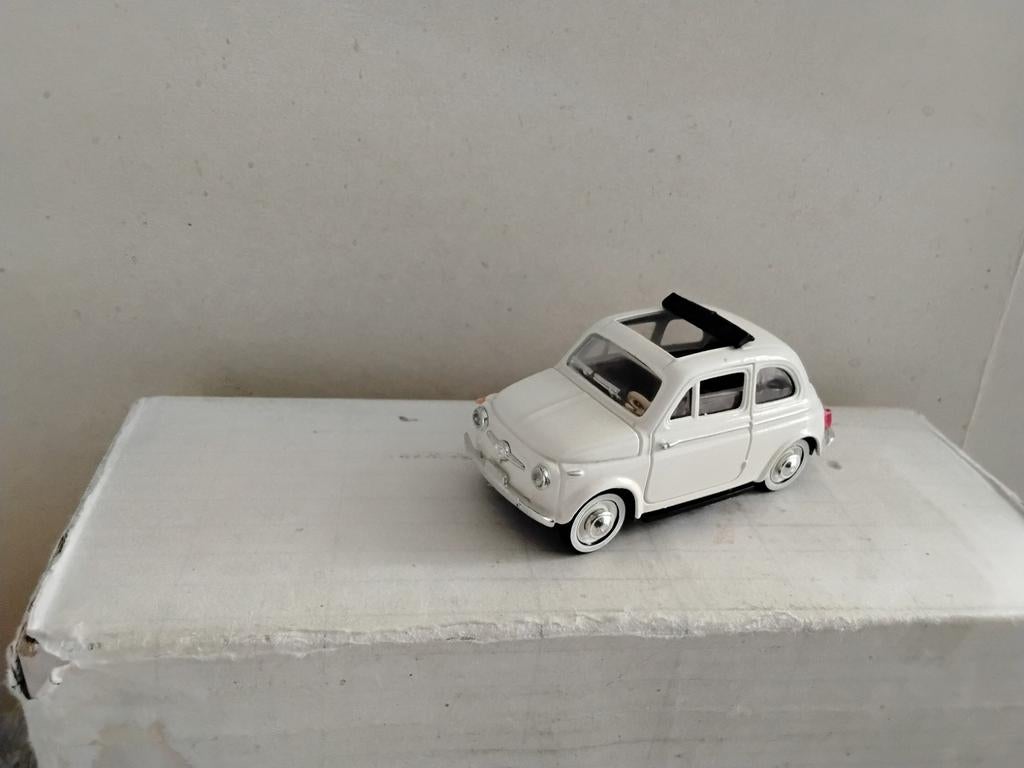 SOLIDO   FIAT   500    1957, Ophalen of Verzenden, Zo goed als nieuw, Auto, Overige merken