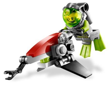 Lego | Atlantis | Sea Jet | 8072, Lego, Gebruikt, Overige thema's, Lego