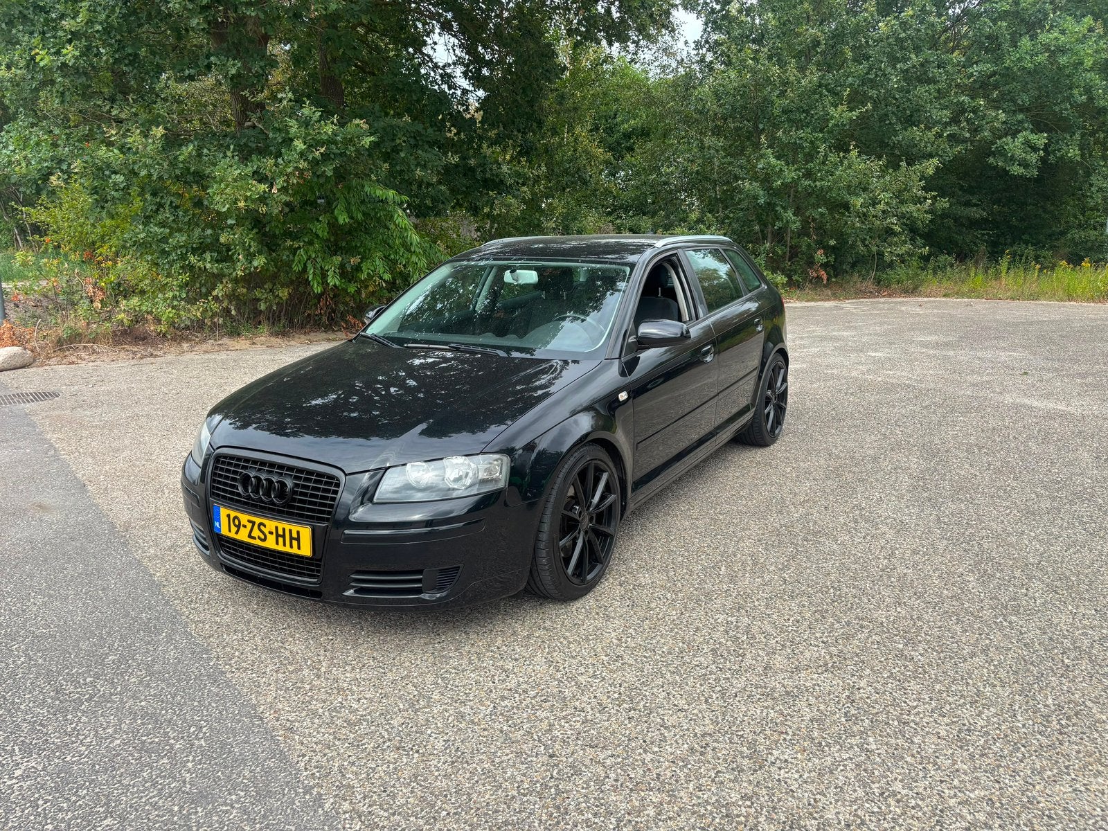 Audi A3 2.0 Tfsi Sportback 147KW 2008 Zwart, Auto's, Audi, Stof, 4 cilinders, 1984 cc, Zwart