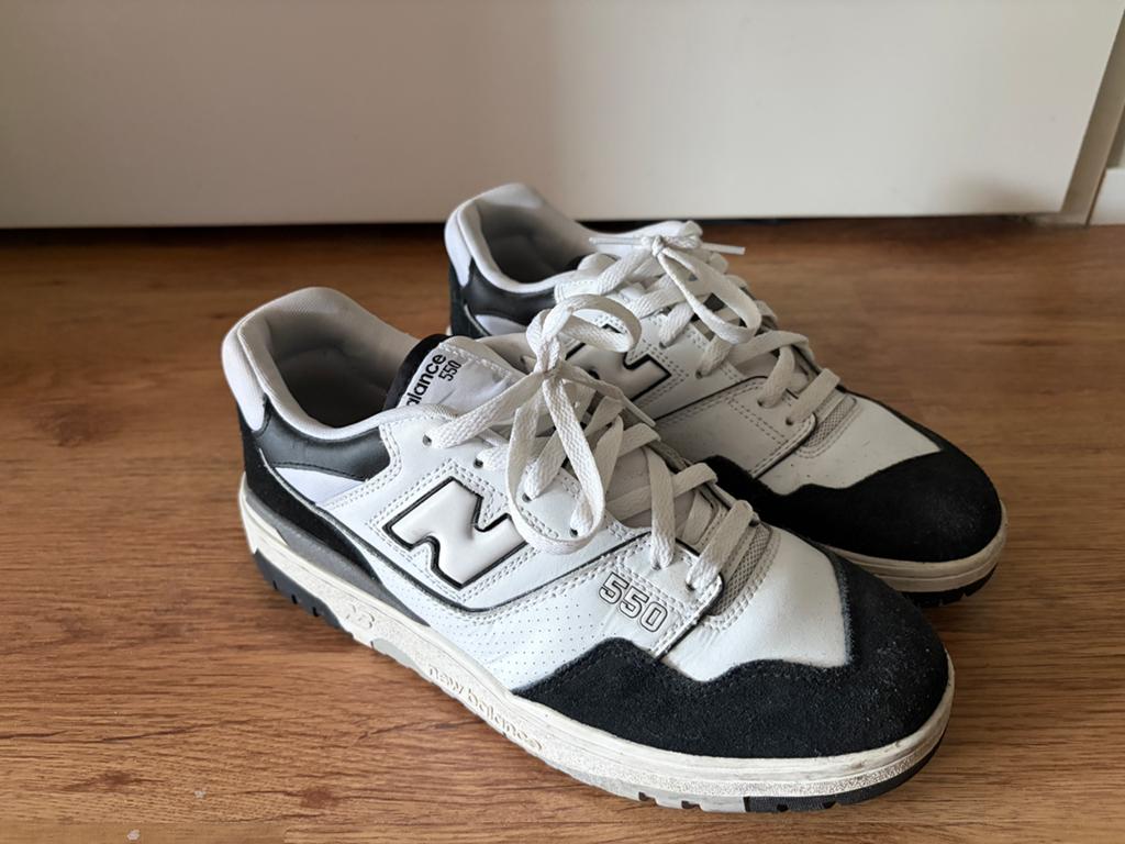 New Balance 550, Ophalen of Verzenden, Zo goed als nieuw, Wit