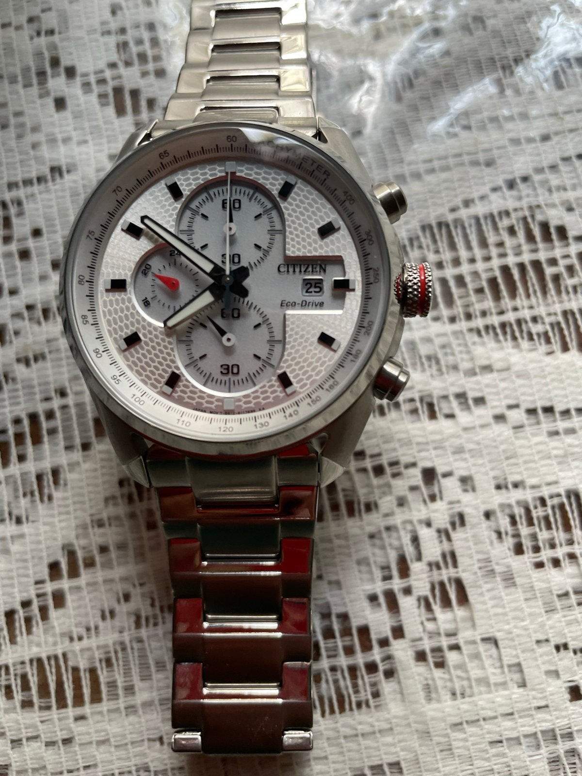 Citizen Eco-Drive Polshorloge - Zo goed als nieuw, Ophalen, Staal, Zo goed als nieuw, Polshorloge