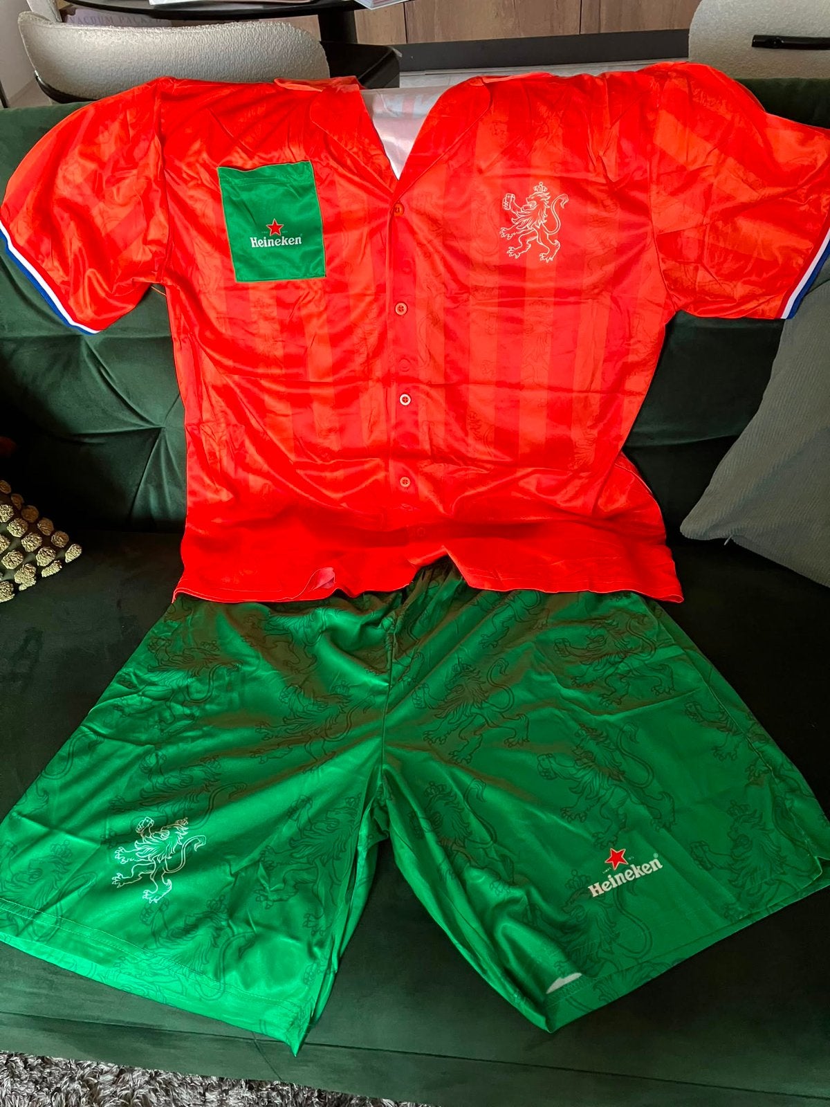 Heineken pilsjama L/XL, Maat L, Ophalen, Nieuw, Set