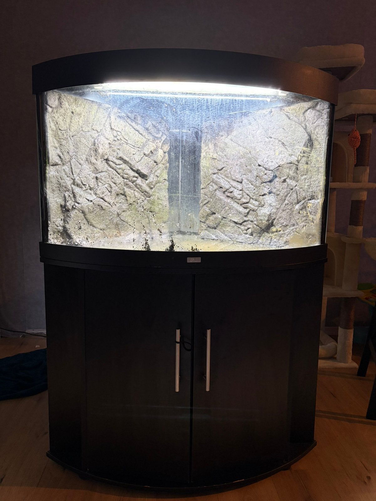 Hoek aquarium zo snel mogelijk weg, Ophalen, Gebruikt, Juwel, Inclusief deksel