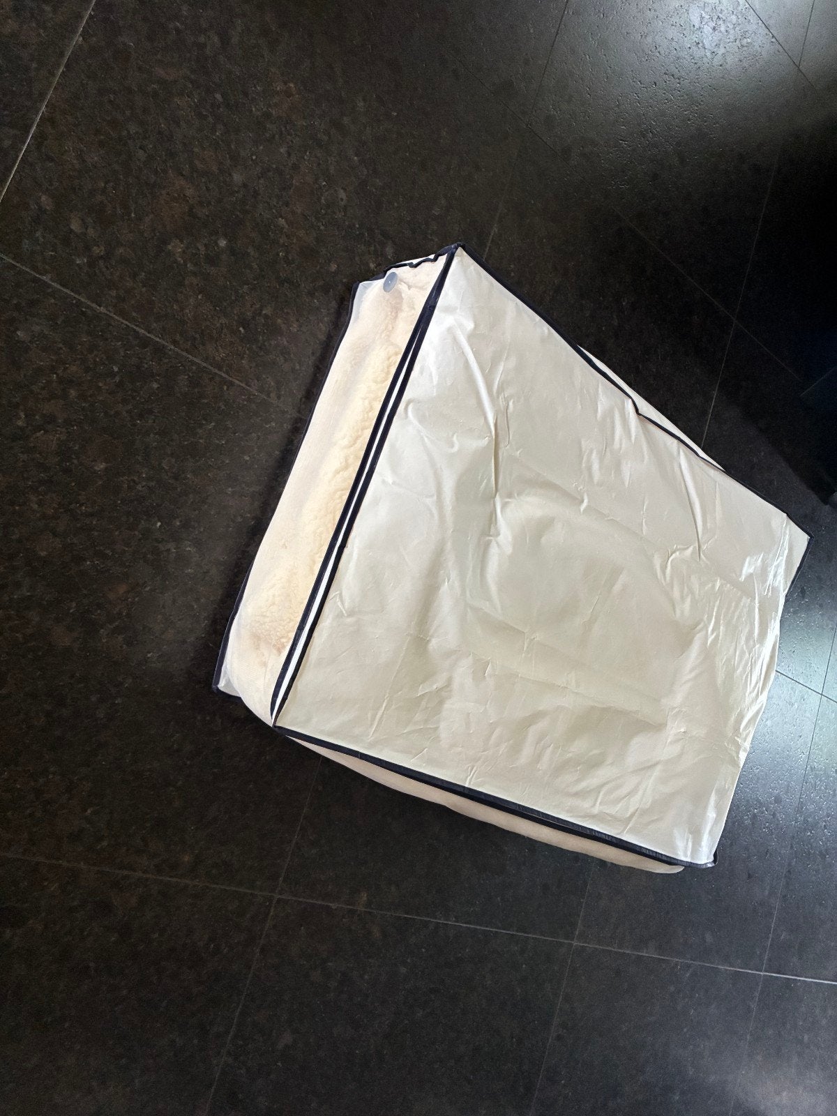 Slaappunt Wollen Dekbed, Huis en Inrichting, Ophalen, Wit, Tweepersoons, Overige merken