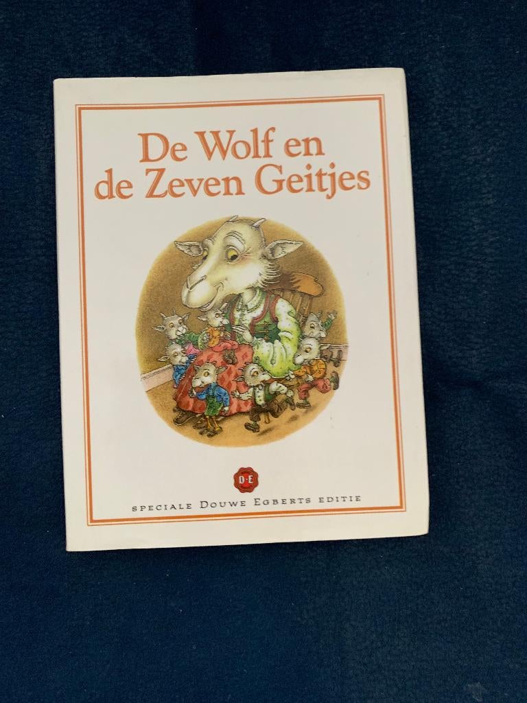 De wolf en de zeven geitjes speciale Douwe Egberts editie, Ophalen of Verzenden, Gelezen
