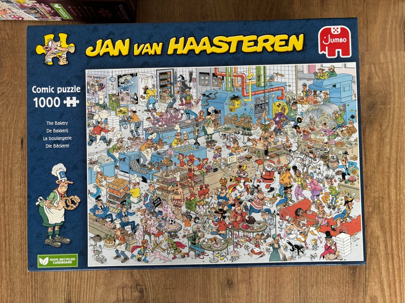 Jan van Haasteren De Bakkerij 1000 stukjes puzzel, Een of twee spelers, Ophalen of Verzenden, Gebruikt