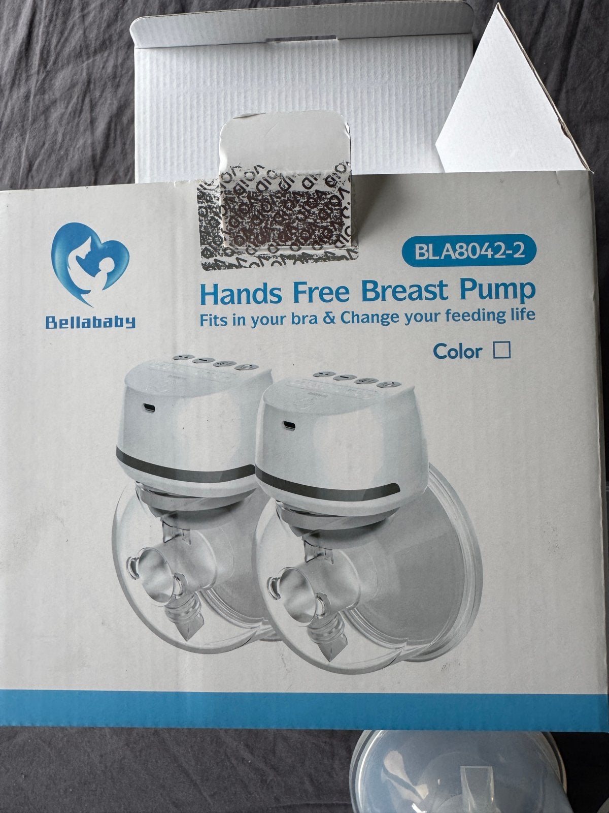 Bellababy Handsfree Borstkolf - Draadloos en Draagbaar, Ophalen, Zo goed als nieuw, Draadloos, Borstkolf