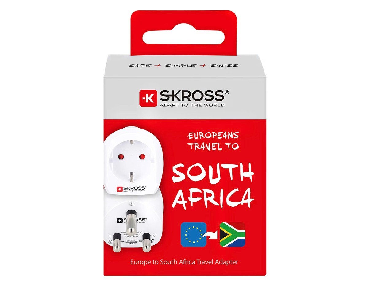 Reisadapters/reisstekker Zuid Afrika (2x), Ophalen of Verzenden, Zo goed als nieuw