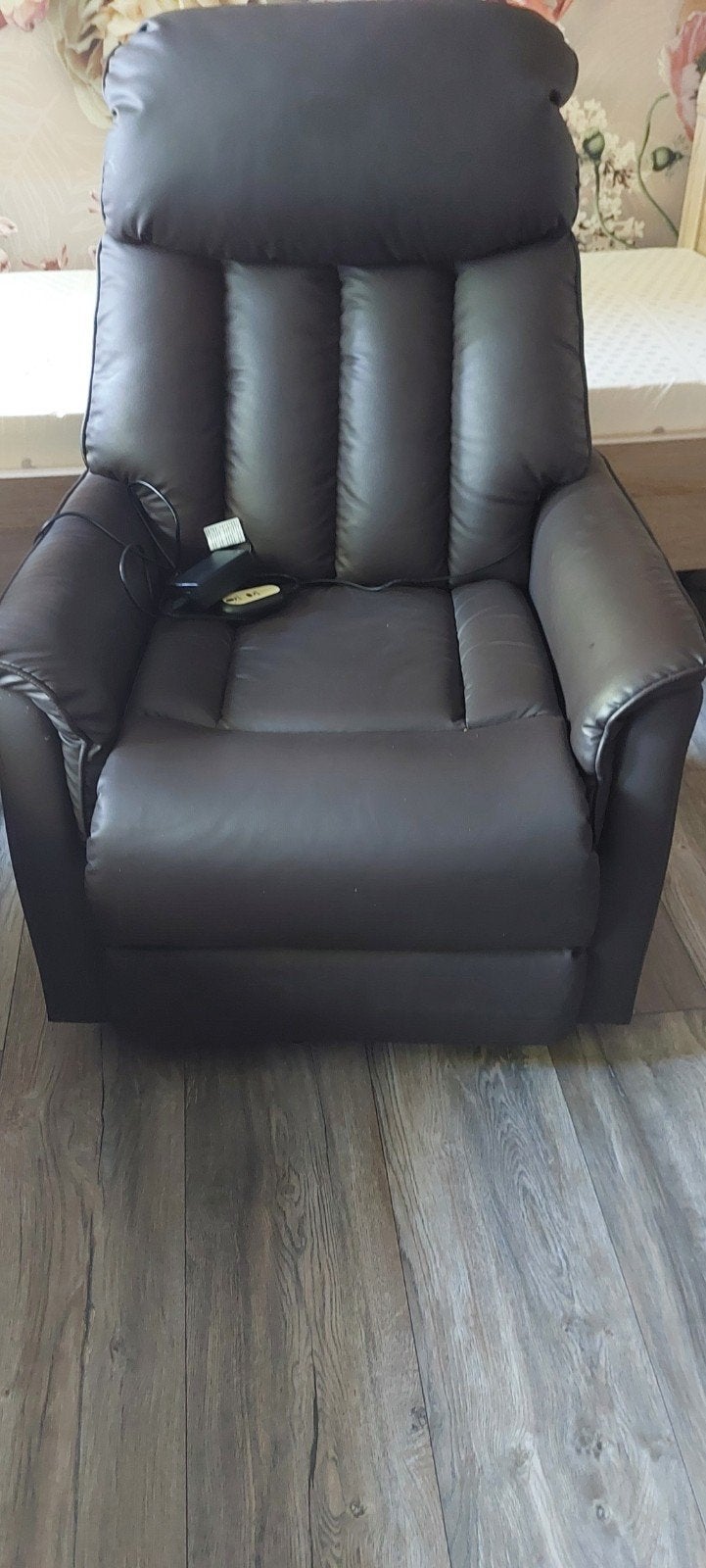 relax sta op stoel  slechts 8 maand oud, Ophalen, Zo goed als nieuw, 50 tot 75 cm, Leer