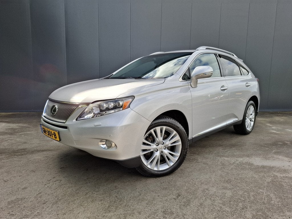 Lexus RX 450h Luxury Line CAMERA MEMORY STOEL LEER NAVI CRUI, Euro 5, Gebruikt, Automatische klimaatregeling, Leder