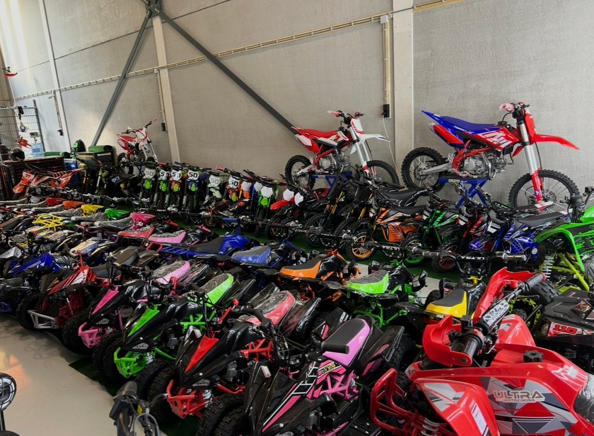 Nieuwe elektrische en benzine kinder quads,crossers showroom, Ophalen, Nieuw, Ultra, Ultra