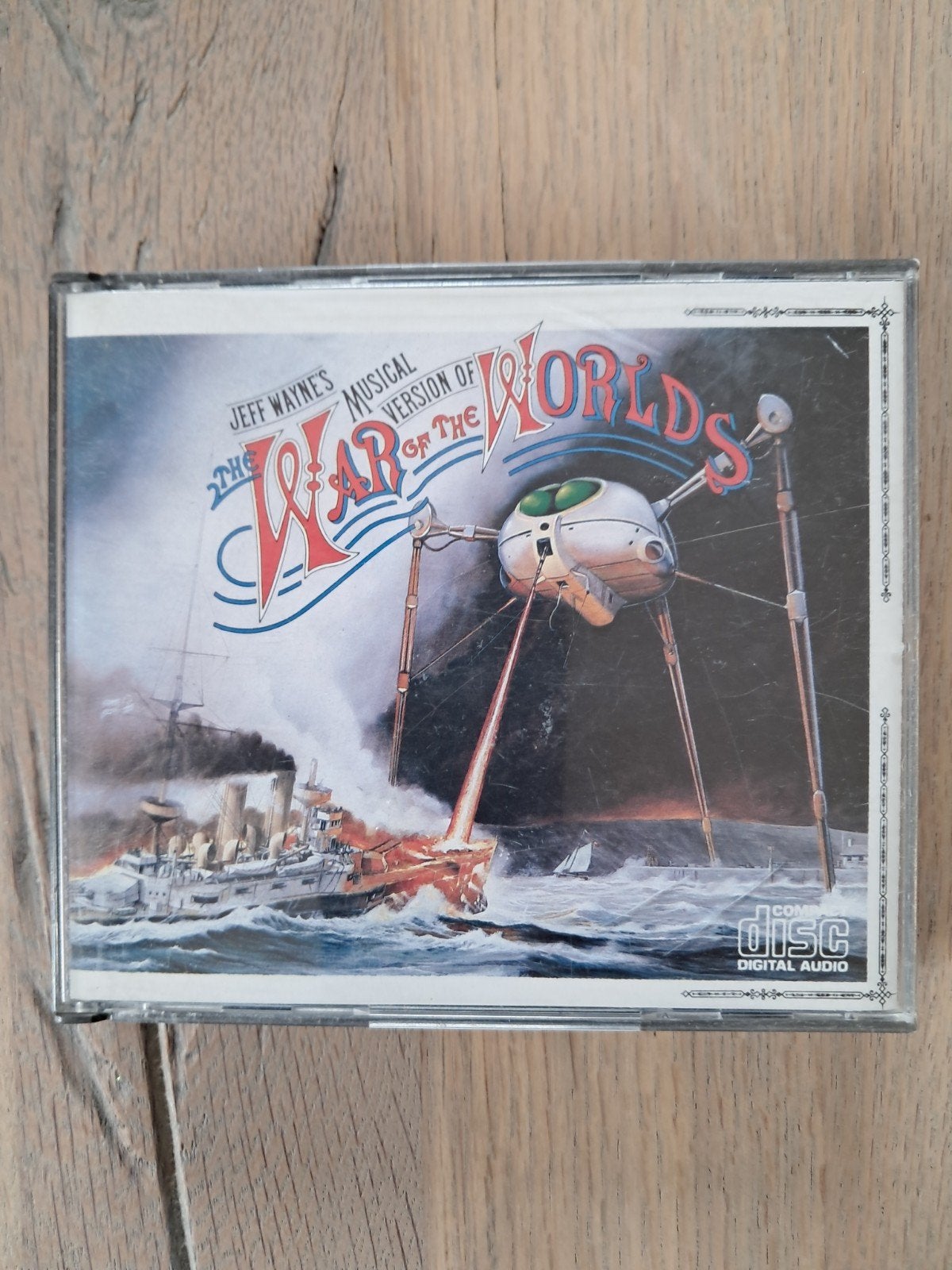 Jeff Wayne's Musical Version of The War of the Worlds CD, Ophalen of Verzenden, 1970 - 1979, Zo goed als nieuw, Boxset