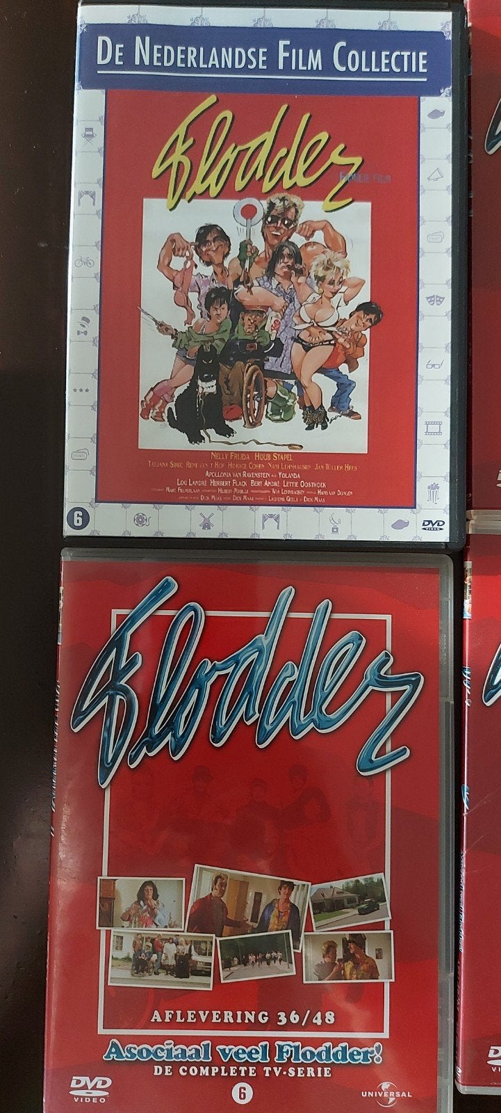 flodder de film(en de tv serie dvd s), Alle leeftijden, Ophalen of Verzenden, Zo goed als nieuw